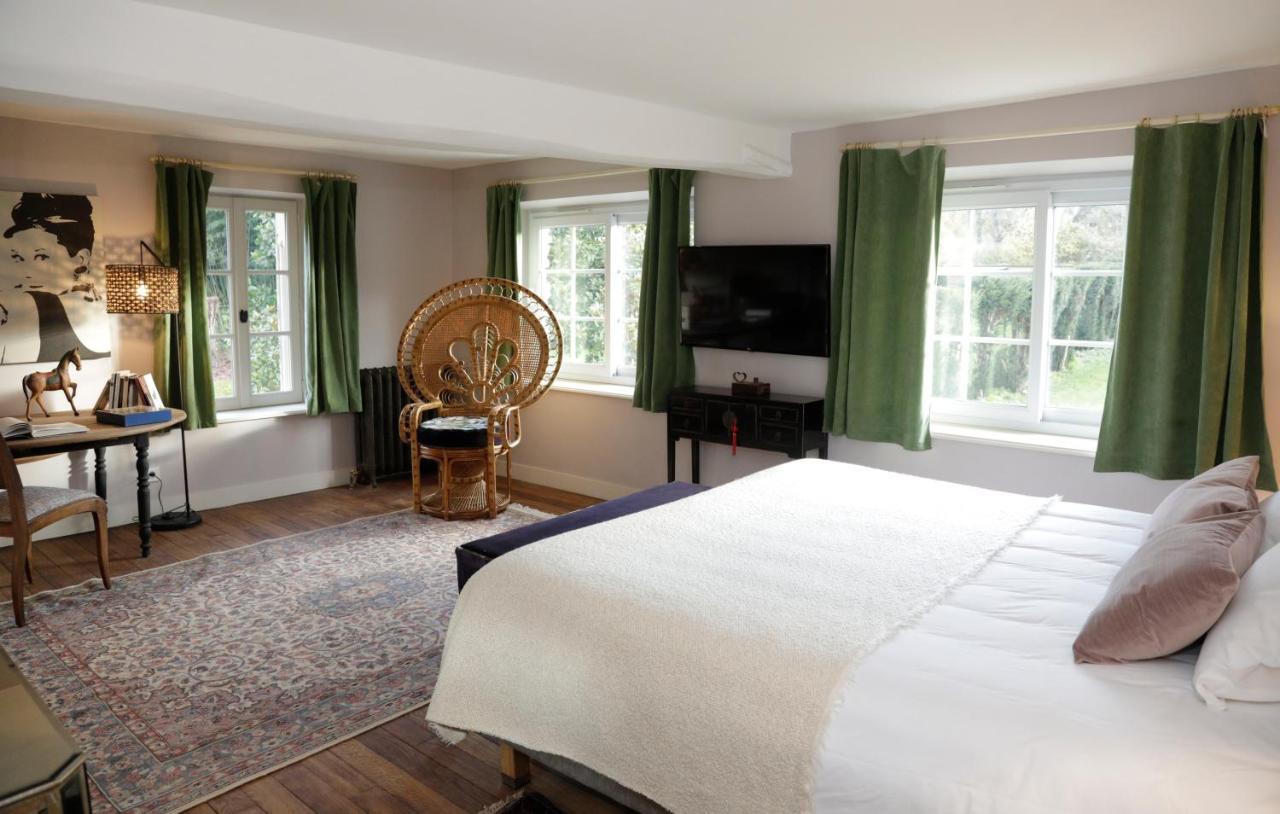 Bed and Breakfast Domaine Du Plessis Le Plessis-Luzarches Exteriér fotografie